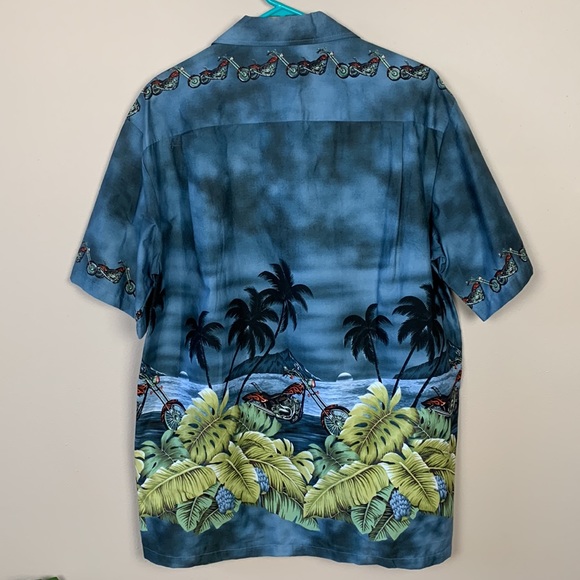 NWOT Pacific Legend Men’s Hawaiian Shirt size Large - Picture 6 of 6